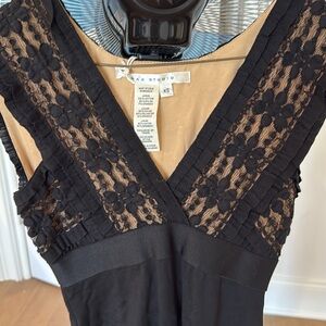Stylish Black Lace Dress